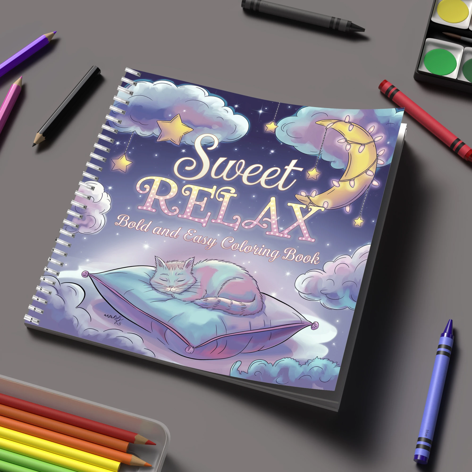 Coloring Book Sweet Relax for  - огляд і ціна School Supplies