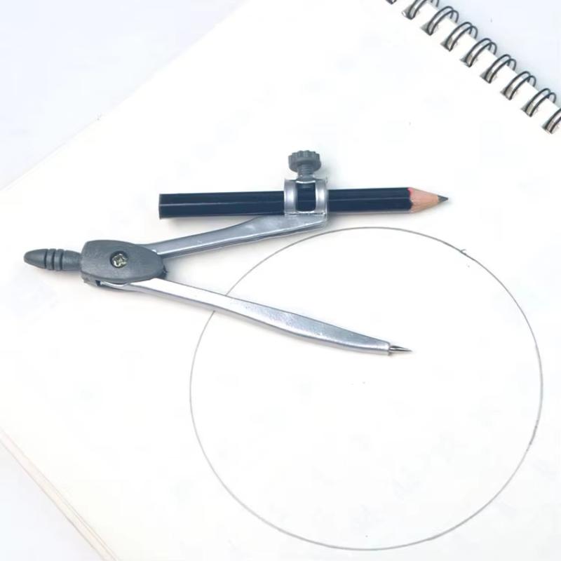Metal Locking Compass Set Port - огляд і ціна Math Geometry Set With Compass